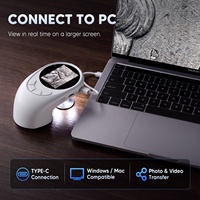 OEM ODM Magnifier Digital Microscope 500X Magnifying Glass With 8pcs LED Light Support Video Photo for Kids Adults