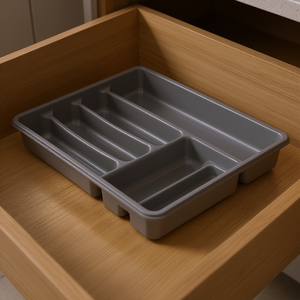 ถาดใส่ช้อนส้อม ROTHO รุ่นพื้นฐาน ชุด 6 ชิ้น สำหรับจัดระเบียบลิ้นชัก โซลูชั่นจัดเก็บในครัว - Product Image 3