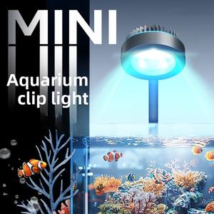 Lámpara LED Moderna para Acuario <span class=keywords><strong>M1</strong></span> <span class=keywords><strong>Pro</strong></span>, 3 Modos de Color, Temporizador, Cuello de Cisne Flexible, para Nano Acuarios, Arrecifes de Coral, Algas, Tanques de Agua Dulce, 6W - Product Image 3