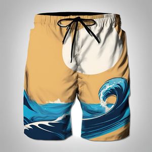 <b>Mens</b> Pockets Swim Shorts Swimming <b>Trunks</b> Quick Dry <b>Mens</b> Bathing Suits Beach Shorts With Mesh Lining - Product Image 4