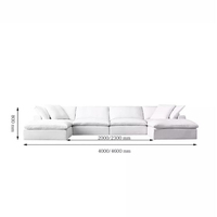 Sofá Individual de Ocio de Estilo Retro Americano, de Tela de Lino y Algodón, para Apartamentos Pequeños, Salas de Estar y Casas de Huéspedes