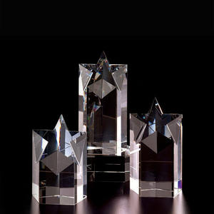 Trofeo <span class=keywords><strong>Crystal</strong></span> Star Tower Award de 3 tamaños - Product Image 1