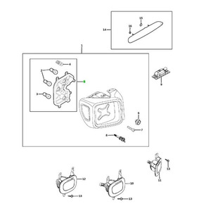 Soportes para luces traseras de coche 68458452AA 68458457AA para Jeep Renegade 2015-2023, soporte de plástico para lámparas - Product Image 5
