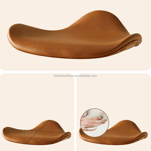 Tabourets de bar pivotants à 360°, hauteur réglable, en cuir, avec base en métal pour îlot de cuisine ou comptoir - Product Image 5