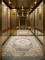 Maßgefertigter Aufzug-Teppich Luxus-Hotel-Lobby Aufzug-Bodenteppich Aufzug-Matte