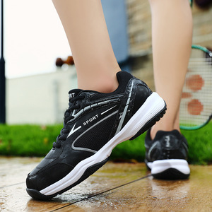 Chaussures de badminton, de volley-ball, de tennis de table et de pickleball unisexes ultra-légères, antidérapantes, absorbant les chocs, respirantes, toutes saisons - Product Image 3