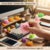 Vente en gros usine de Squishies animaux mignons de style Mochi, jouets anti-stress Kawaii pour animaux de compagnie, en plastique, pour le marché international