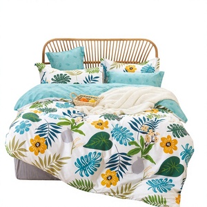 Juego de Ropa de Cama Balinesa para Dropshipping en la UE, 3 Piezas, Algodón Suave, Diseño Floral Exótico, Envío desde Polonia para Resorts - Product Image 1
