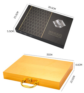 Minimalistisches Edelstahl-Besteckset 24-teilig Messer Gabel Löffel Essbesteck Hochzeit Party Geschenkbox Großhandel - Product Image 3
