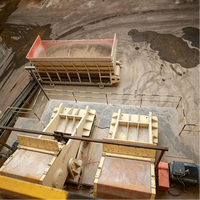 Concasseur à double rouleau à haut rendement, protection amortissante à ressort pneumatique, espacement de décharge réglable pour le traitement des minerais