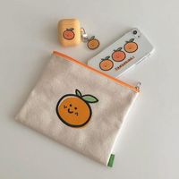 Pochette zippée en coton personnalisée, sac à maquillage écologique, impression de logo, grande taille, légère, durable, vente en gros, marques de cosmétiques Minh