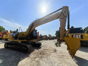 เครื่องขุด Cat320d ตีนตะขาบมือสอง20ตันเครื่องยนต์หลักน้ำหนักปฏิบัติการ - Product Image 3