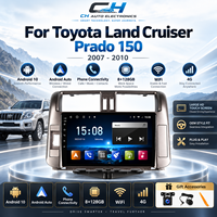 Pour Toyota LAND CRUISER PRADO J150 2009 2 Din Autoradio 4G WiFi Apple Carplay 2010 2011 2012 2013 Navigation GPS Android