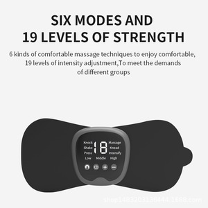 Vente directe d'usine de masseur intelligent à télécommande, patch de massage EMS, masseur électrique pour les épaules et le cou, masseur cervical - Product Image 4