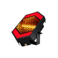 Projecteur de scène rétro professionnel avec contrôle DMX512, matrice LED IP20, blanc chaud 60W, faisceau