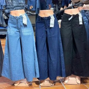 Damen Loose Fit Gerade Geschnittene Spandex/Baumwoll-Jeans Niedliche Lässige Denim-Hosen High Street <span class=keywords><strong>Streetwear</strong></span> Großhandel - Product Image 5