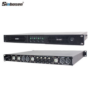 <span class=keywords><strong>Amplificador</strong></span> de Potencia Digital Clase D Sinbosen K4-<span class=keywords><strong>1400</strong></span> de 4 Canales y <span class=keywords><strong>1400</strong></span> Vatios para Audio y Video - Product Image 1
