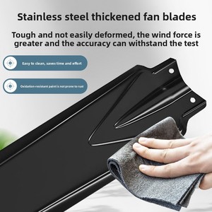 48InchIndustrial <strong>Ceiling</strong> <strong>Fan</strong> Household Living Room Iron Leaf Industrial Hanging <strong>Black</strong> Three-blade Large Wind Electric <strong>Fan</strong> - Product Image 2