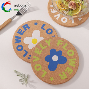 Posavasos de fábrica, manteles individuales con impresión personalizada para el hogar, cocina, mesa de comedor, posavasos de boda, taza de bebidas, Mantel Individual redondo cuadrado <span class=keywords><strong>natural</strong></span> - Product Image 2