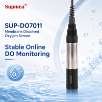 Sonde électrolytique polarographique pour oxygène dissous, plage 0-20 mg/L, sonde en acier inoxydable 316L pour la surveillance environnementale