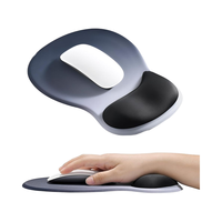 Support de poignet ergonomique en gel pour souris, petite surface lisse, base en silicone antidérapante, tapis de bureau confortable pour ordinateur portable