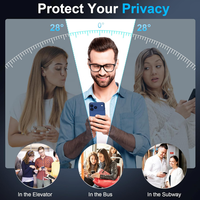 Plus de 1000 avis cinq étoiles – Film de protection hydrogel anti-espion pour écran d'iPhone 17 16 15 14 13 12 Pro Max Plus Mini