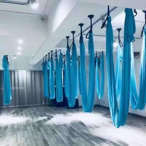 2025 Usine En Gros 22 Couleurs Aérienne Sling Swing <span class=keywords><strong>Flying</strong></span> <span class=keywords><strong>Yoga</strong></span> Hamac Ensemble pour Fitness Exercice - Product Image 1