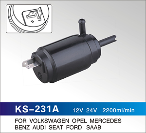 Bomba de Lavado de Parabrisas KS-231A 2200ml/min 0008603326 1450174 431955651 171955651 12V 24V para VW BENZ OPEL VOLKSWAGEN - Product Image 2