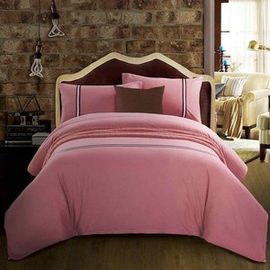 Hiện Đại Bốn Mảnh Thoải Mái Cotton Thoáng Khí Bộ Đồ Giường Thiết Lập Bao Gồm Chăn Bìa Tấm Vua Nữ Hoàng Kích Thước Tùy Chọn - Product Image 3