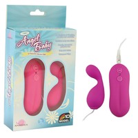 Mini Vibrador de Bala de Silicona y ABS, Impermeable, con Control Remoto de 10 Velocidades, Multimodo, Masajeador Personal para Mujeres