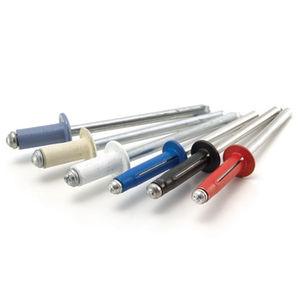 Fabricación de China <span class=keywords><strong>Remache</strong></span> ciego de aluminio de color de 12mm Revestimiento <span class=keywords><strong>4x10</strong></span> Galvanizado <span class=keywords><strong>Remache</strong></span> 1/8x1/2 y 3/16x1/2 - Product Image 2