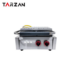 TGG-8120 <span class=keywords><strong>Presse</strong></span> à <span class=keywords><strong>panini</strong></span> au <span class=keywords><strong>gaz</strong></span> de haute qualité, la plus vendue, pour sandwichs grillés, gril de contact, machine alimentaire commerciale - Product Image 4