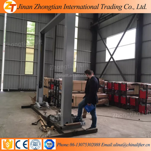 Taller de reparación usado 2 Post Car Lift Máquina de elevación hidráulica para automóviles a la venta 3,5 T 5T Lanzamiento eléctrico - Product Image 4