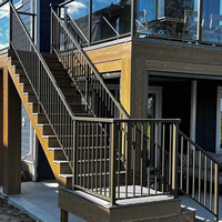 Balustrade, main courante, bronze décoratif, chrome, métal, motifs turcs, terrasse, escalier, balcon, garde-corps en aluminium, métal