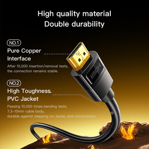 Cable <span class=keywords><strong>HDMI</strong></span> 2.0 de Grado de Ingeniería SAMZHE, 4K/60Hz, Cable de Video Digital HD 3D para Proyector, Laptop, TV Box, Cable de Conexión de Datos - Product Image 5