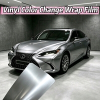 Film de protection de peinture (PPF) en TPU vert brillant 7,5 mil, 1,52x17m, auto-réparant, gris, qualité OEM usine