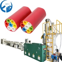Machine de fabrication de gaines optiques entièrement automatique pour câbles HDPE et PE, ligne de production de tubes de gaine pour câbles à fibres optiques