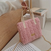 Kit de sac bandoulière DIY Vanwoo, en fil de polaire corail carré tissé à la main, pour la couture et le tissage de jouets, à partir de 7 ans