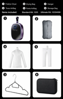 Custom Garment Dryer 220V 450W Dual Mode UV Function Timer Clothes Drying Machine for Home and Commercial Use