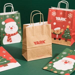 Bolsas de Papel para Compras de Ropa de Lujo Impresas Personalizadas, Bolsa de Regalo de Cartón Blanco Reciclable - Product Image 3