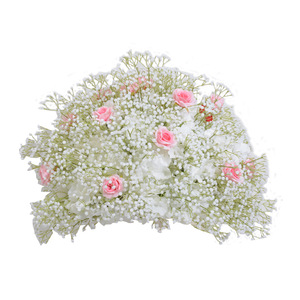 Centros de Mesa Personalizados de 60 cm con Rosas de Aliento de Bebé, Flores Artificiales, Arreglos de Ramos para Bodas, Decoración y Eventos - Product Image 6