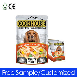 Bolsa de Pie para Alimentos para Mascotas, Impresa con Grabado Personalizado, de Grado Alimenticio, con Cierre Hermético, para Comida de Perros y Gatos - Product Image 1