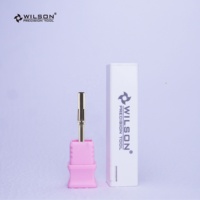 Mini bande de ponçage mandrin/acier inoxydable Portable bande de ponçage Nail Art Bit acier coloré ongles accessoires outil pour salon de manucure