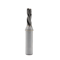Brocas de enrutador en espiral de compresión TCT con punta de carburo para carpintería corte hacia arriba y hacia abajo Soporte personalizado ODM y OEM