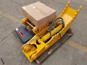 Pulgar Hidrulico pollice per Linkbell80 <span class=keywords><strong>Mini</strong></span> Excavadora 8 Toneladas con ariete idraulico - Product Image 2