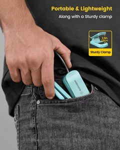 <span class=keywords><strong>Netflix</strong></span> ไฟอ่านหนังสือแบบหมุนได้ชาร์จไฟ USB ปรับสีได้น้ำหนักเบาแบบพกพา - Product Image 2