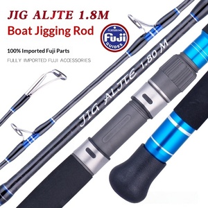 Canne à pêche en mer haute qualité 1,8 m, poids de lancer 150-350 g, pour jigging en bateau, composants Fuji 100 % importés, puissance de test 25 kg - Product Image 4