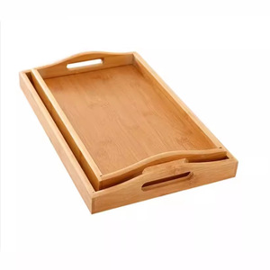 Bamboo and wooden <b>tray</b>, <b>tea</b> <b>tray</b>, Japanese style bamboo and wooden <b>tea</b> set <b>tray</b>, home breakfast <b>tray</b>, hotel commercial wooden - Product Image 4