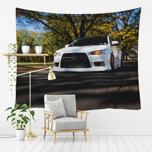 Refinado único multiusos Cool Modified Car Series <span class=keywords><strong>de</strong></span> alta calidad 3D Impresión digital Póster Manta Tapices by beiliou - Product Image 4