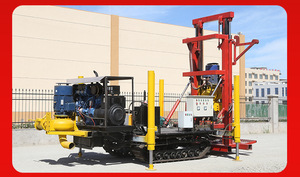 Công suất cao xe lỗ bánh xích loại qiyun máy móc bán hàng trực tiếp lớn khoan 1m nước giếng khoan Giàn Khoan - Product Image 2